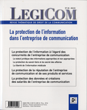 Revue Legicom, no 49